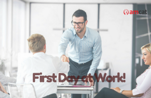 First day at work