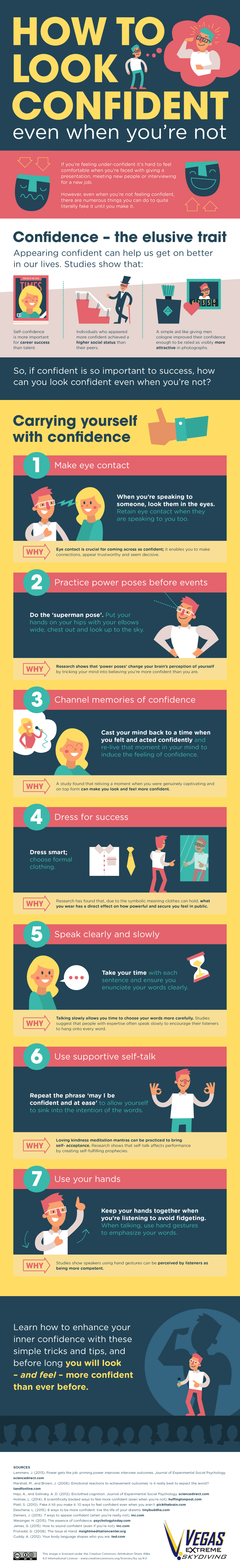 tips to be confident