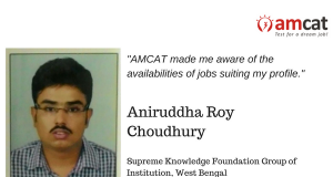 JOb at Mphasis through AMCAT