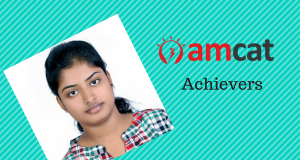 Arpita, a successful candidate placed via the AMCAT.
