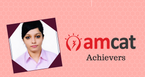 Gargee Chakraborty, a successful candidate placed via the AMCAT.