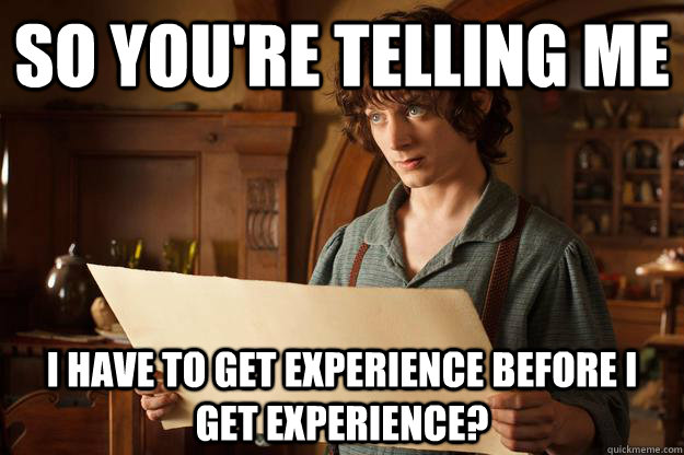 The biggest paradox when it comes to writing a fresher resume.