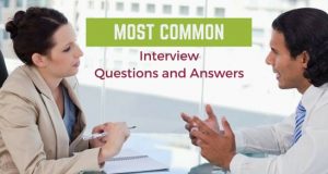 Most Common interview questions and answers