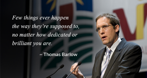 College degrees are tickets to opportunity, but the road to success can be seen often through fiction, says Australian Researcher Dr Thomas Barlow.