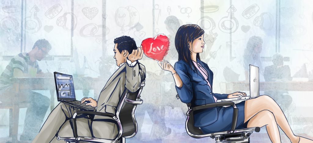 Office romances are here to stay. But can you balance that best with your job?