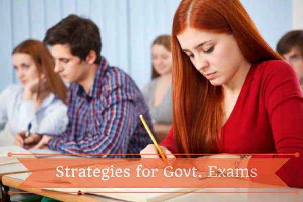Strategies for Govt. Exams