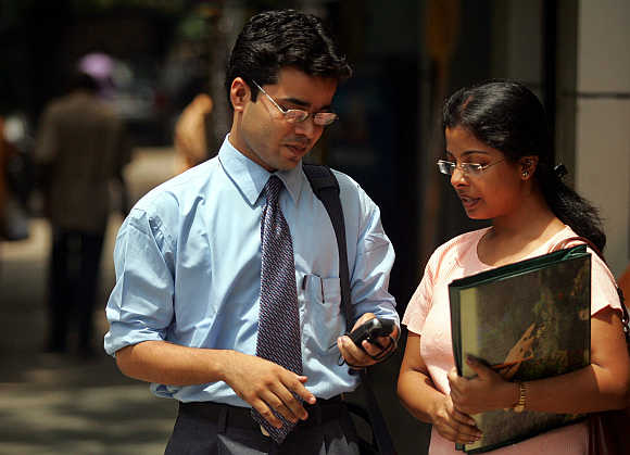 Indian IT employees have a lot to worry about these days. (Image: Rediff)