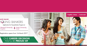The Axis Bank Young Bankers Program invites all hoping for banking jobs.