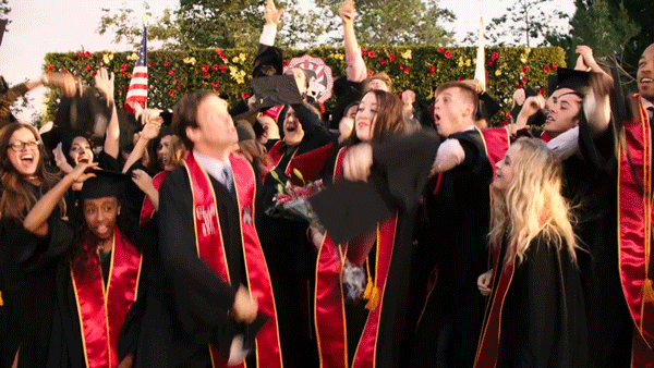 Get ready to end your college life with a bang (Cooper Barrett)