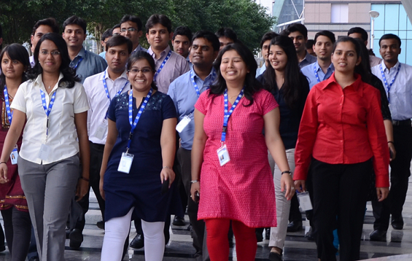 Join the working elite of corporate India, with hiring drives. (Courtesy: GE)