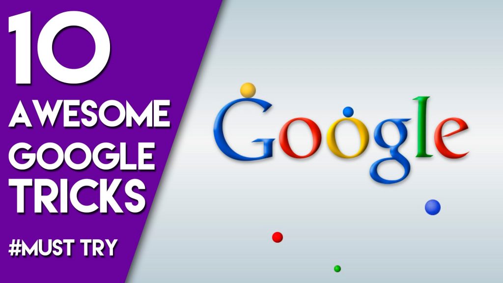 Google Awesome Search Tricks