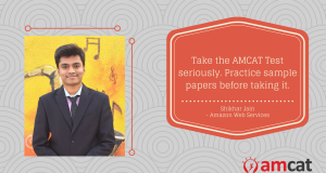 AMCAT success story of the day: How Shikhar Jain made it to a fresher job in Amazon Web Services.