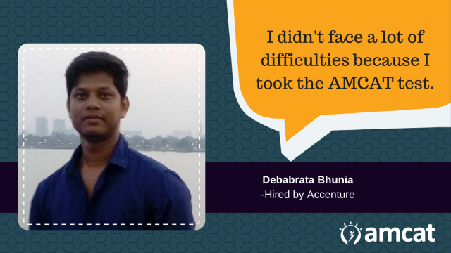 How AMCAT helped this civil engineering graduate get a job.