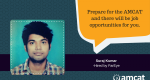 Read how the AMCAT test helped Suraj Kumar get a fresher job.