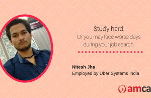 Nitesh Jha, one of our AMCAT achievers, shares important advice with all jobs aspirants.