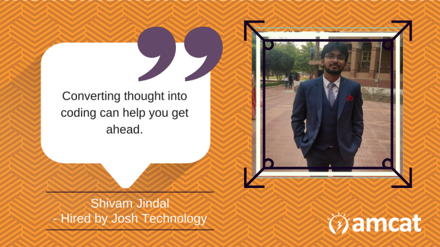 Upgrade your problem-solving skills, shares our AMCAT achiever of the day.
