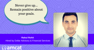 Yes, AMCAT helps gain jobs in Bhopal. Ask this achiever.