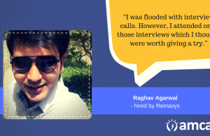 Raghav Agarwal is a success story. He landed his dream job through the AMCAT Test.