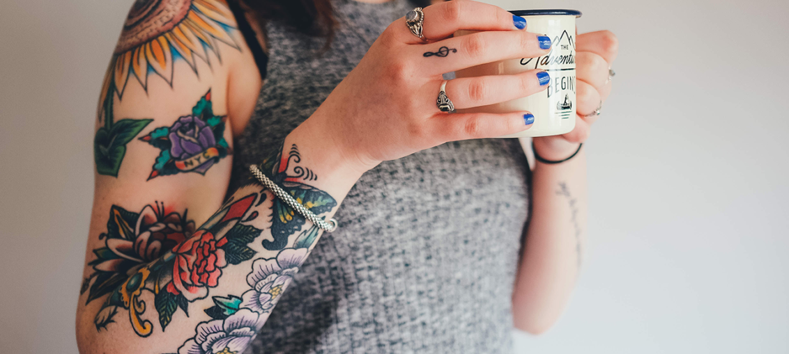 You don't want the interviewer to be distracted by all the extra accessory and ink.
