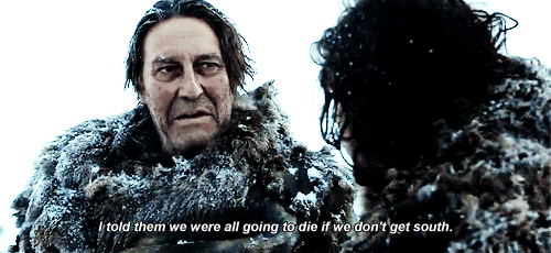 Getting them all together - kudos to Mance Rayder. (HBO on Imgur)