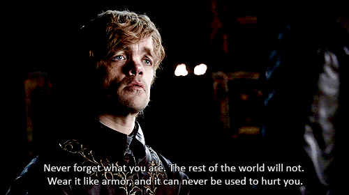 Be real AND Inspirational. This is how you do it with charisma. (GIF Courtesy: HBO on Tumblr)
