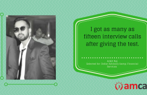 Presenting our AMCAT achiever of the day; Ankit Raj