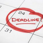 Don't agree to deadlines which you will be unable to meet.