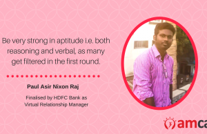 Meet Nixon and learn how he accomplished his job search journey with the AMCAT.