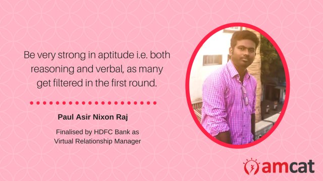 Meet Nixon and learn how he accomplished his job search journey with the AMCAT.