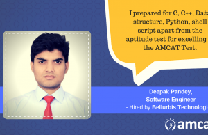 Deepak Pandey explains how AMCAT helped him bridge his aspiration to be a software developer.