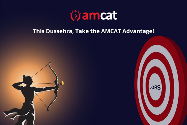 This Dussehra, capitalise on the AMCAT advantage with the AMCAT Dussehra offer.