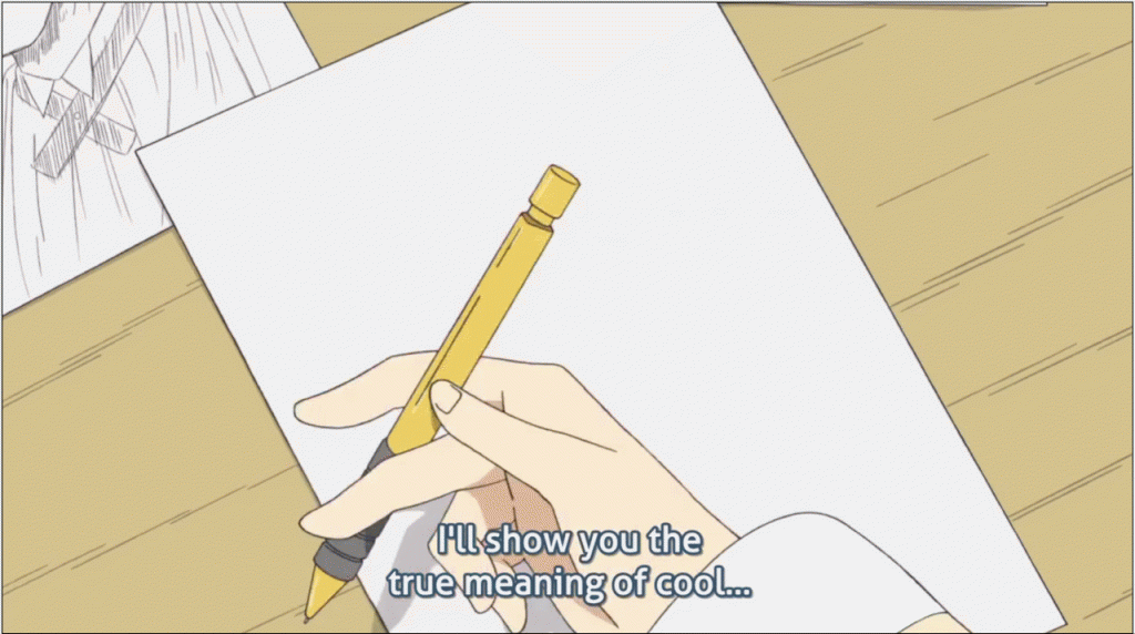 When preparing for Campus Placements, get set to use that pencil - a lot. (Image: Nichijou on Giphy)