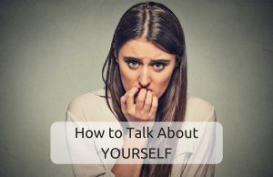 Talking about yourself in a job interview isn't that easy to do.