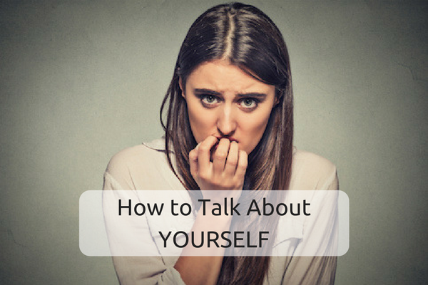 Talking about yourself in a job interview isn't that easy to do.