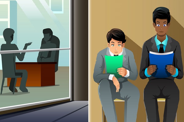 Right body language to answer the job interview questions.