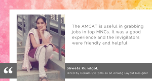Shweta explains how she got her job with Cerium Systems.