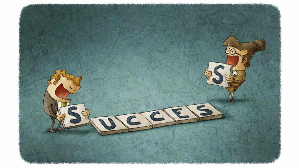 Success tips- put one block after another to achieve more this year.