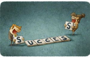 Success tips- put one block after another to achieve more this year.