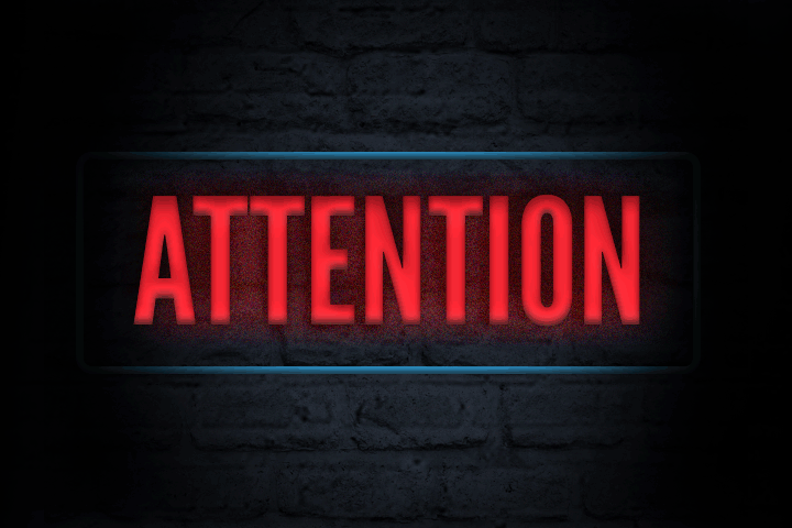 It's time to pay attention. (Image: GuihenJones)