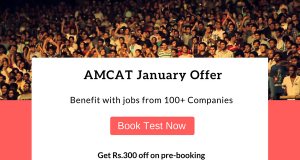 Book the AMCAT now and get great discounts.
