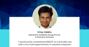 Hear how Irfan Uddin landed a job in SunWorks Energy.
