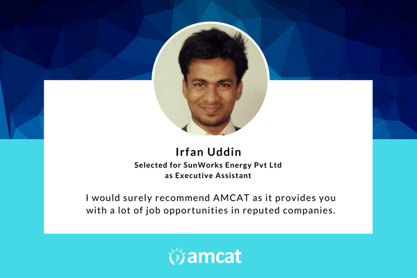 Hear how Irfan Uddin landed a job in SunWorks Energy.