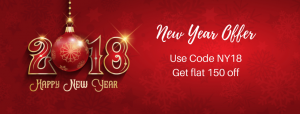Ring in the New Year at an exciting discount. Get flat 150 off.