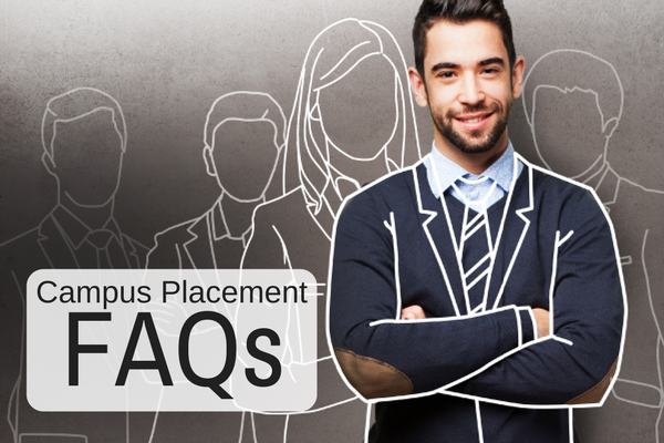Common FAQs that arise around campus placements.