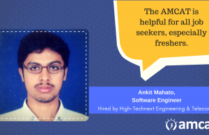 Ankit Mahato explains his job search journey with the AMCAT Test.