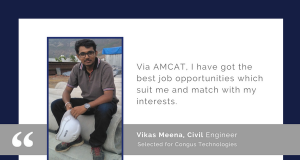 Vikas Meena details his AMCAT success story.