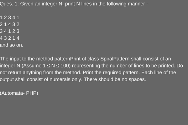 Sample Question 1