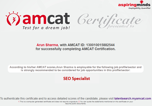 Why You Need To Earn An Seo Specialist Certification Now