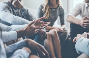 The key to succeeding at a group discussion is listening.