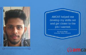 Faith, handwork, and belief in your own self is what it takes to make the best of the AMCAT exam.